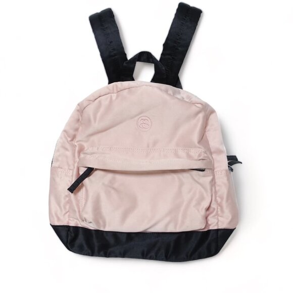 BNWOT Stussy "No Comply" Glossy Pink Zip-Up Backpack - Picture 7 of 10